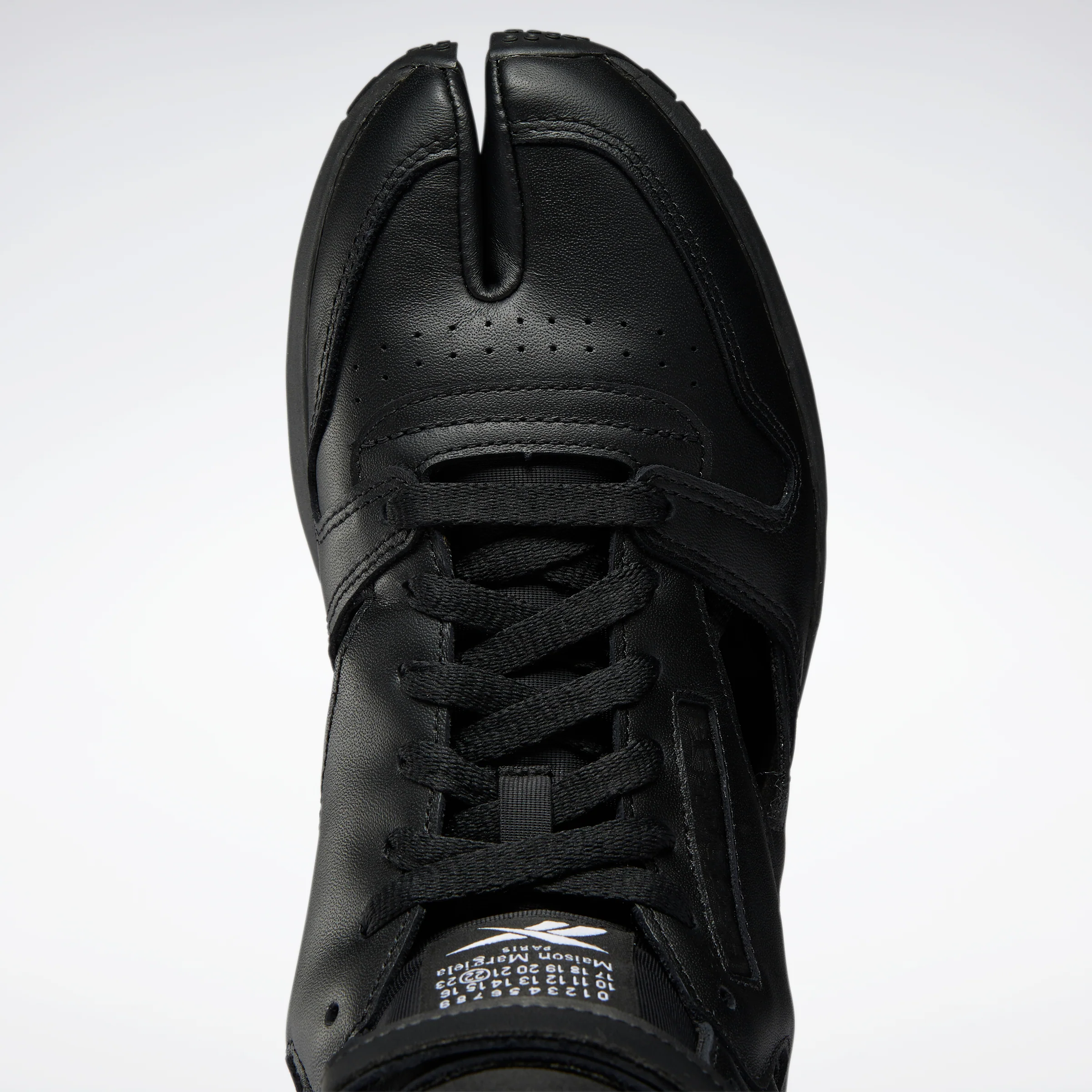 Reebok Footwear Men Maison Margiela Classic Leather Tabi High Shoes Black/White/Black - Image 8