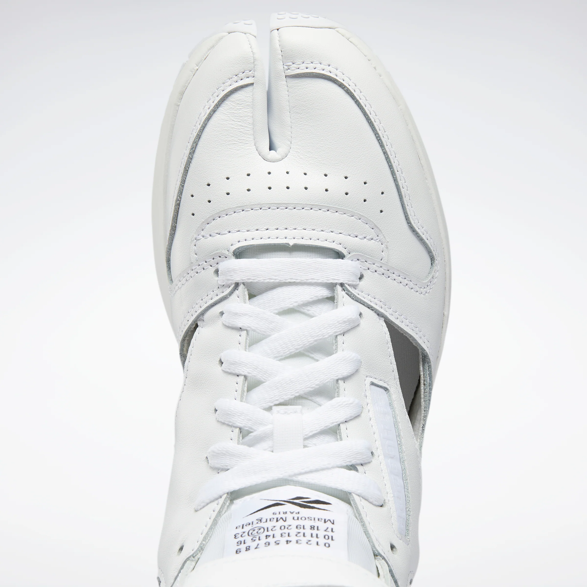 Reebok Footwear Men Maison Margiela Classic Leather Tabi High Shoes White/Black/White - Image 8