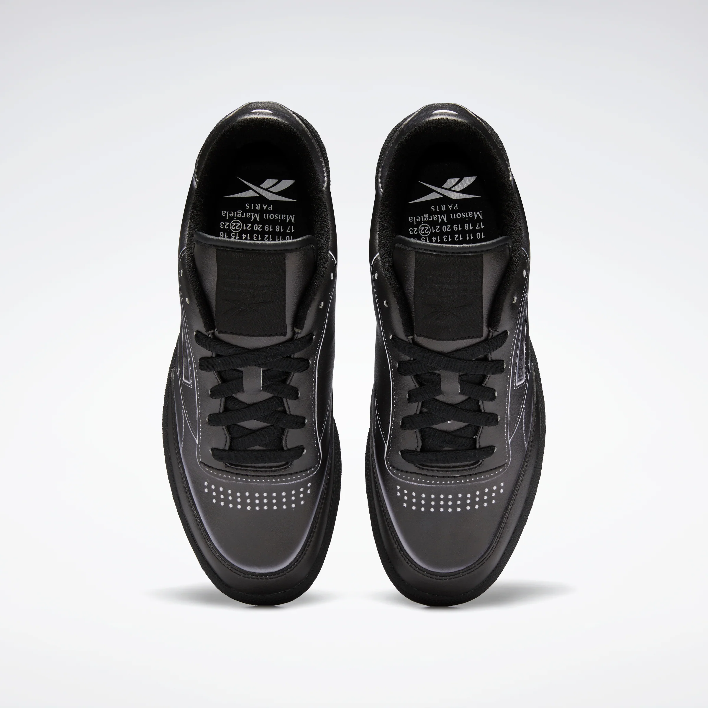Reebok Footwear Men Maison Margiela Club C Shoes Trgry8/White/Black - Image 6