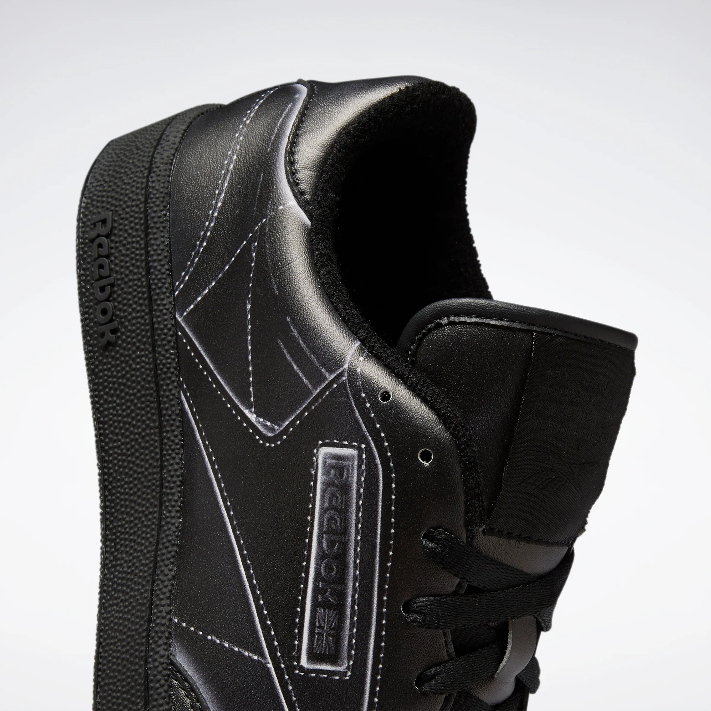 Reebok Footwear Men Maison Margiela Club C Shoes Trgry8/White/Black - Image 7