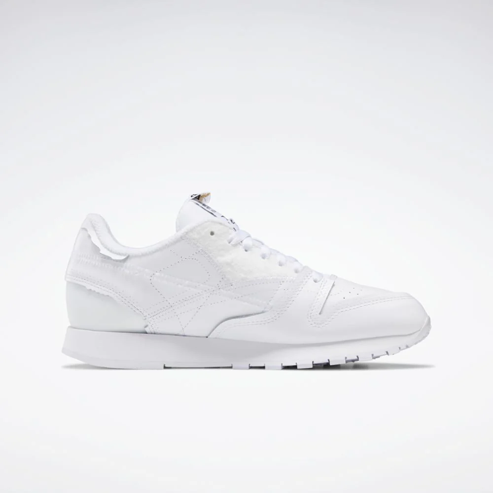Reebok Footwear Men Maison Margiela Project 0 Classic Leather Shoes FTWWHT/BLACK/FTWWHT - Image 2