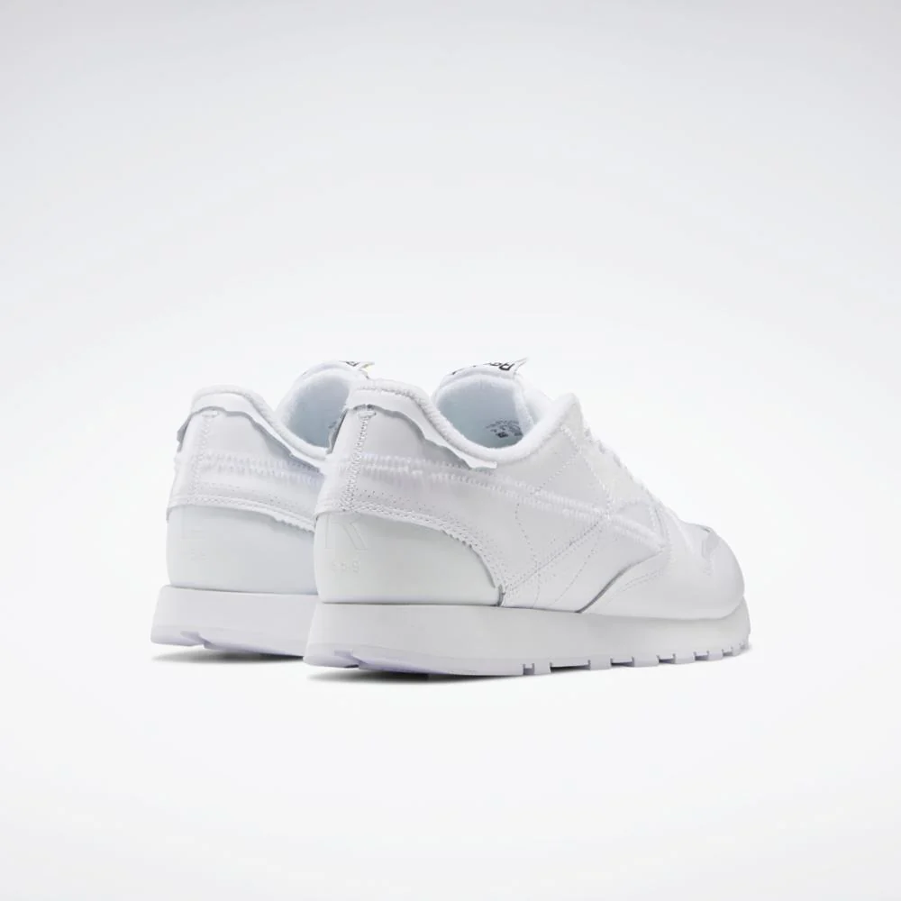 Reebok Footwear Men Maison Margiela Project 0 Classic Leather Shoes FTWWHT/BLACK/FTWWHT - Image 4