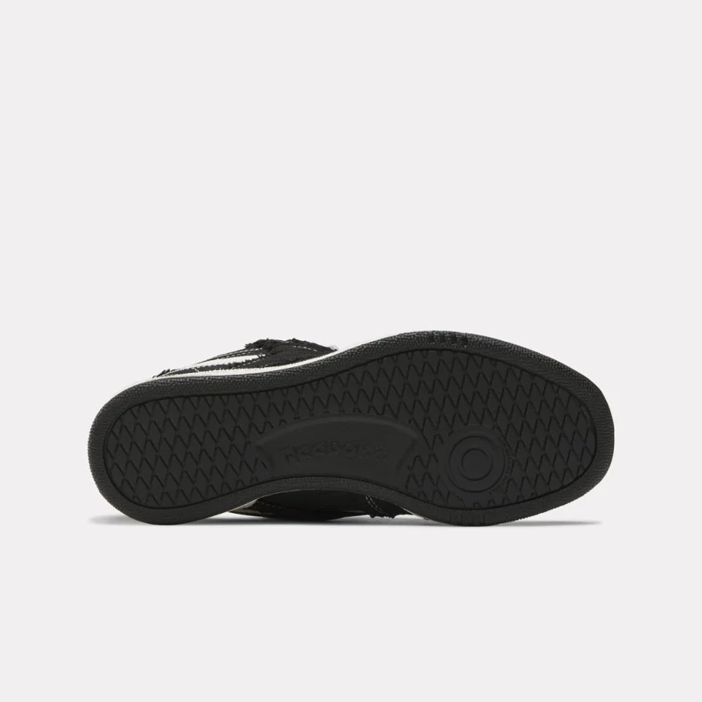 Reebok Footwear Men MARKET Club C 85 Pump Shoes CBLACK/CHALK/FLASRD - Image 4