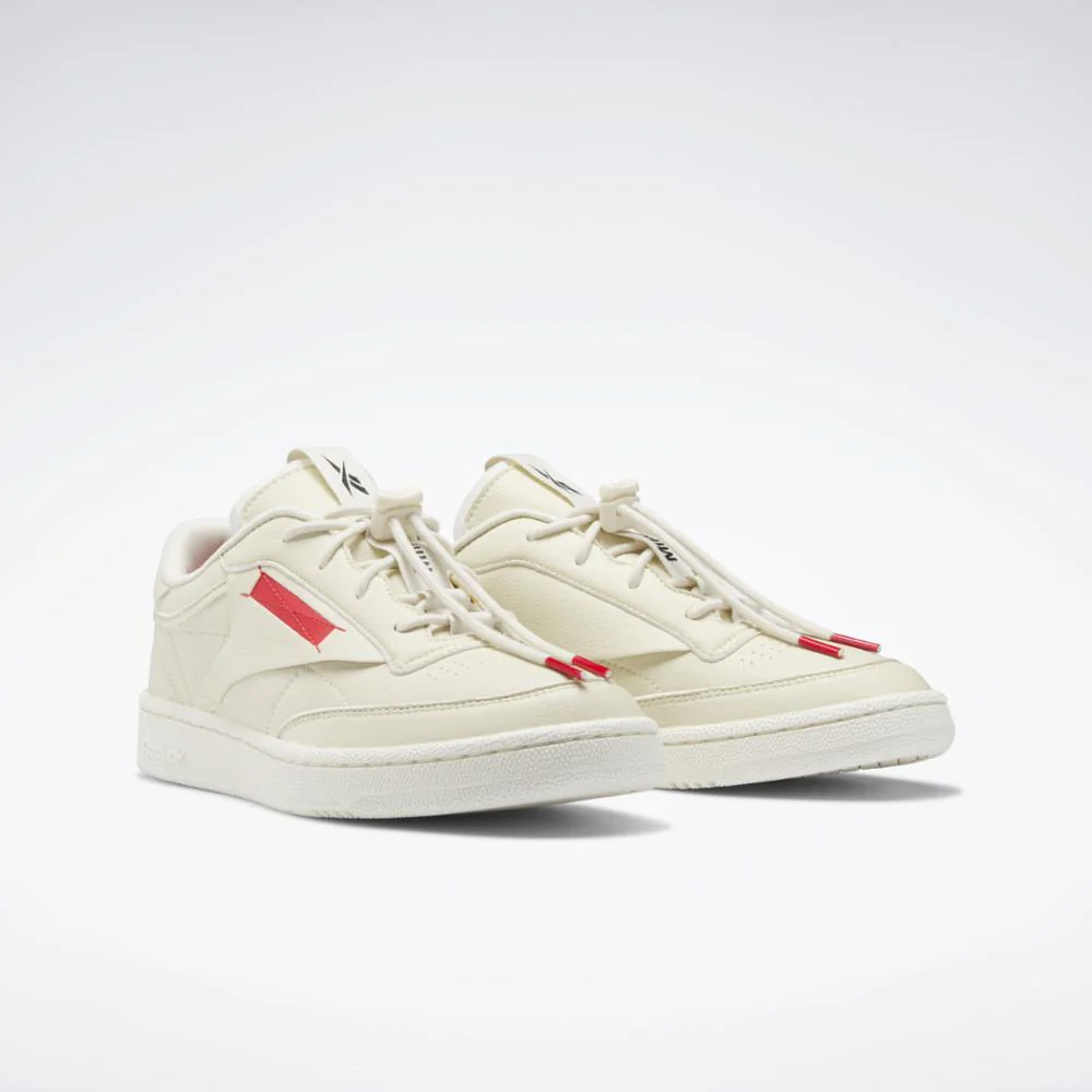 Reebok Footwear Men CLUB C 85 VEGAN VINCHA/VECRED/CBLACK - Image 3