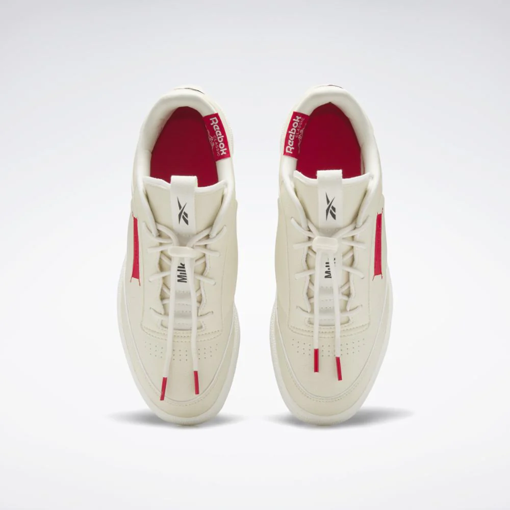 Reebok Footwear Men CLUB C 85 VEGAN VINCHA/VECRED/CBLACK - Image 6