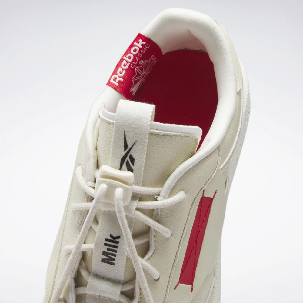 Reebok Footwear Men CLUB C 85 VEGAN VINCHA/VECRED/CBLACK - Image 8
