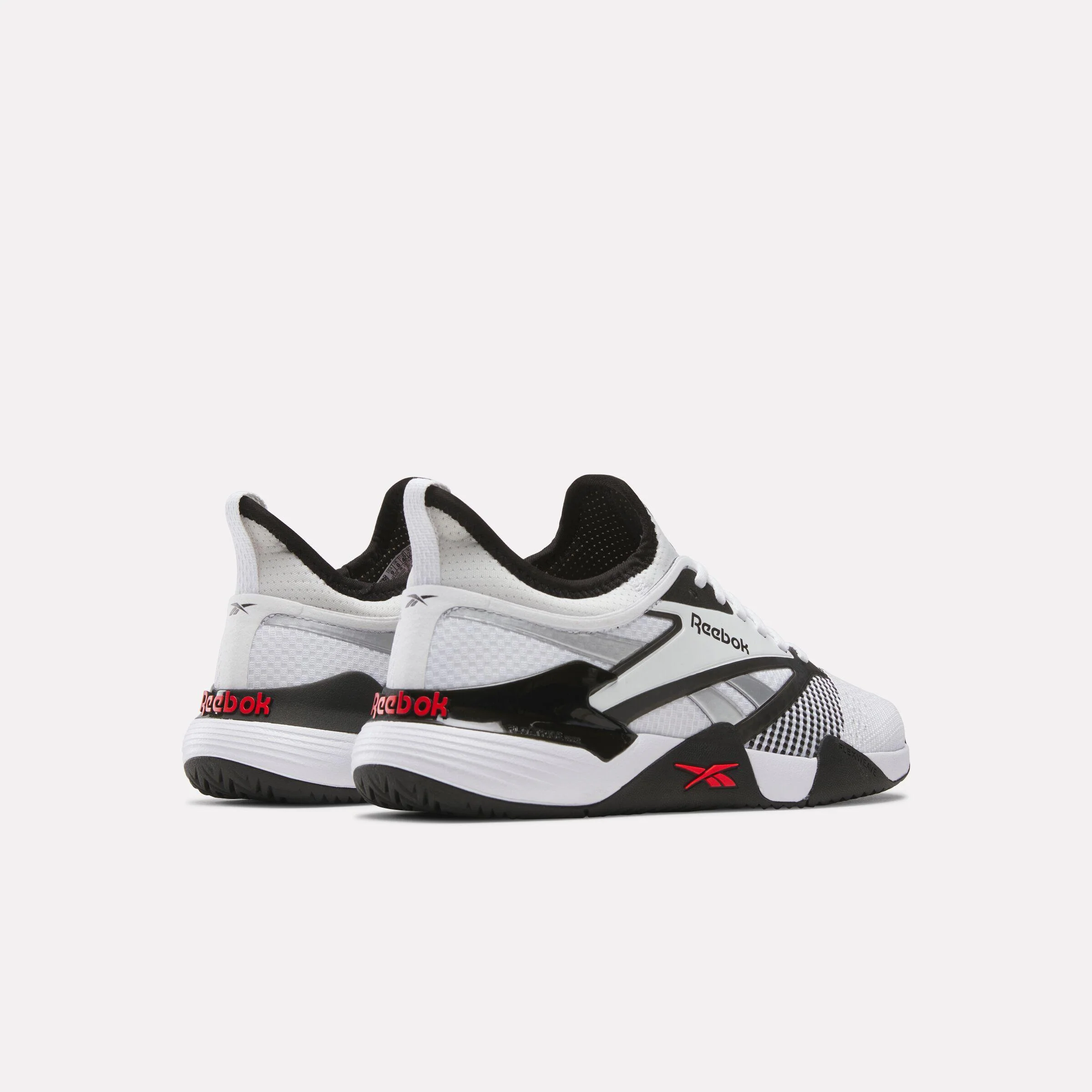 Reebok Footwear Men Nano Court Shoes BLACK/WHITE/ENERGY RED - Image 3