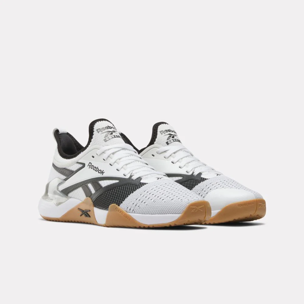 Reebok Footwear Men Nano Court Training Shoes WHITE/BLACK/GREY1 - Image 2
