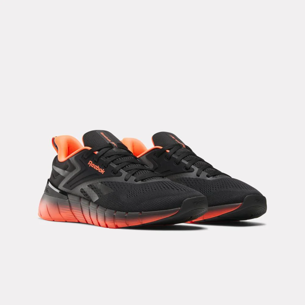 Reebok Footwear Men Nano Gym Shoes BLACKDIGITAL CORAL - Image 2