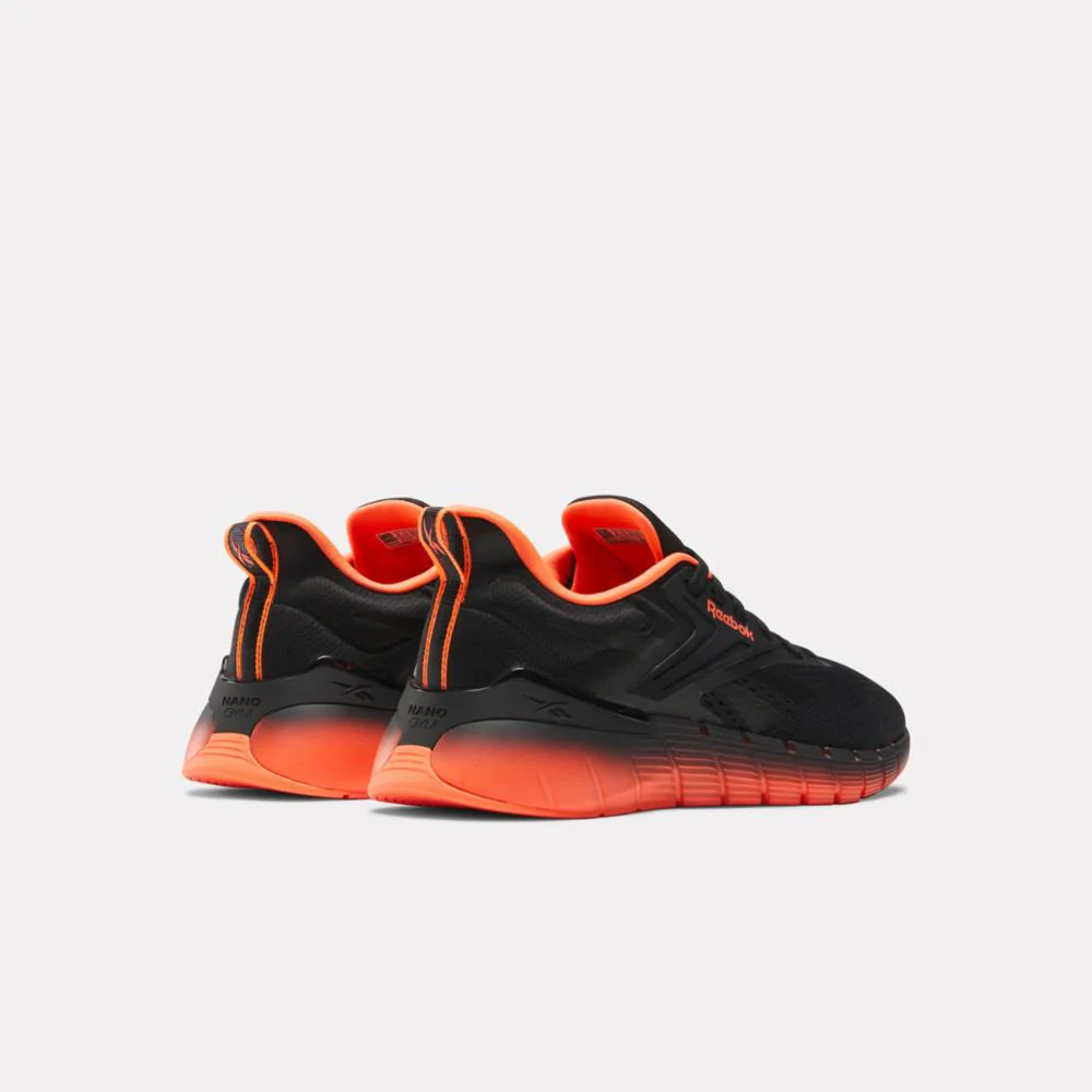 Reebok Footwear Men Nano Gym Shoes BLACKDIGITAL CORAL - Image 3