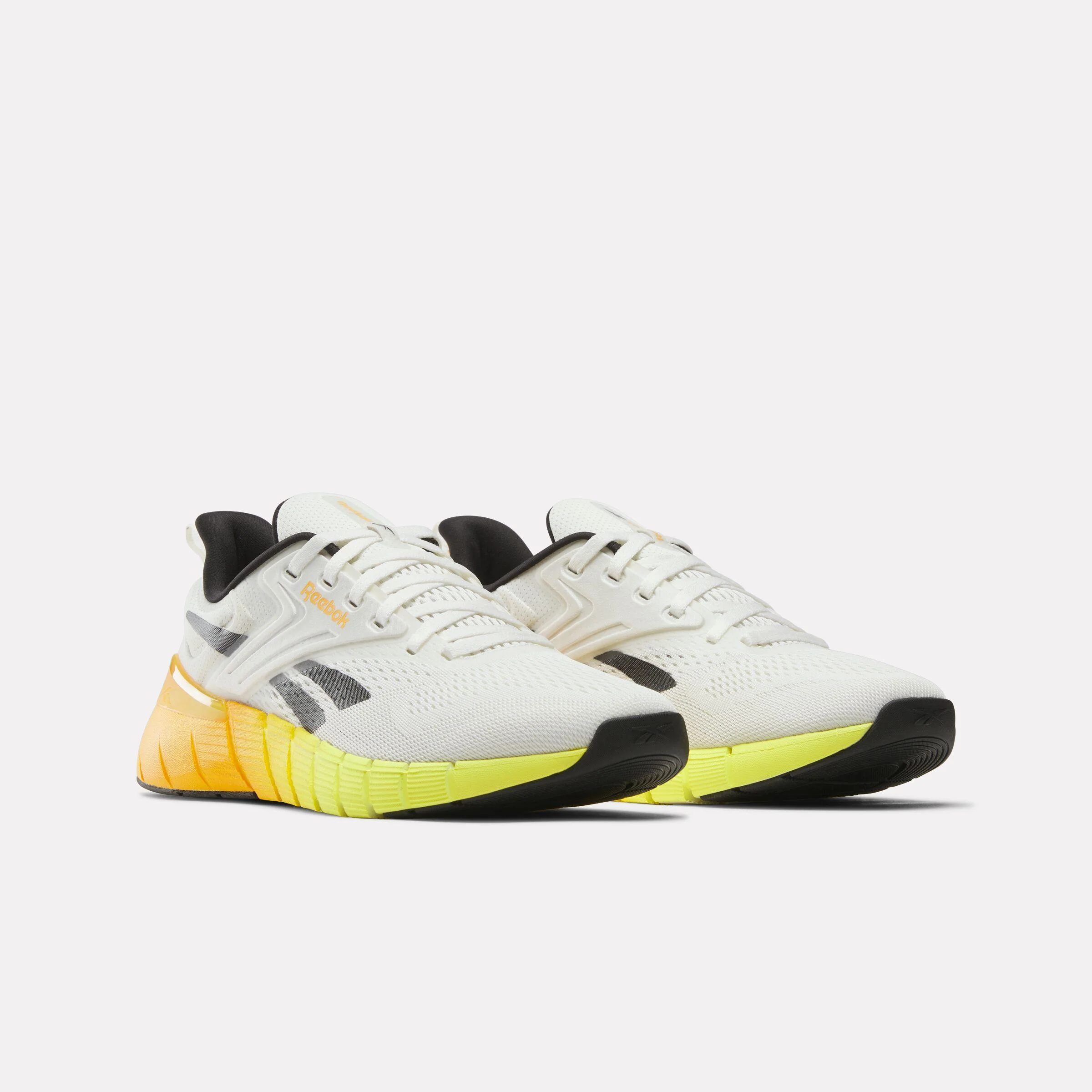 Reebok Footwear Men Nano Gym Shoes CHALK/BLACK/ELECTRIC AMBER - Image 2