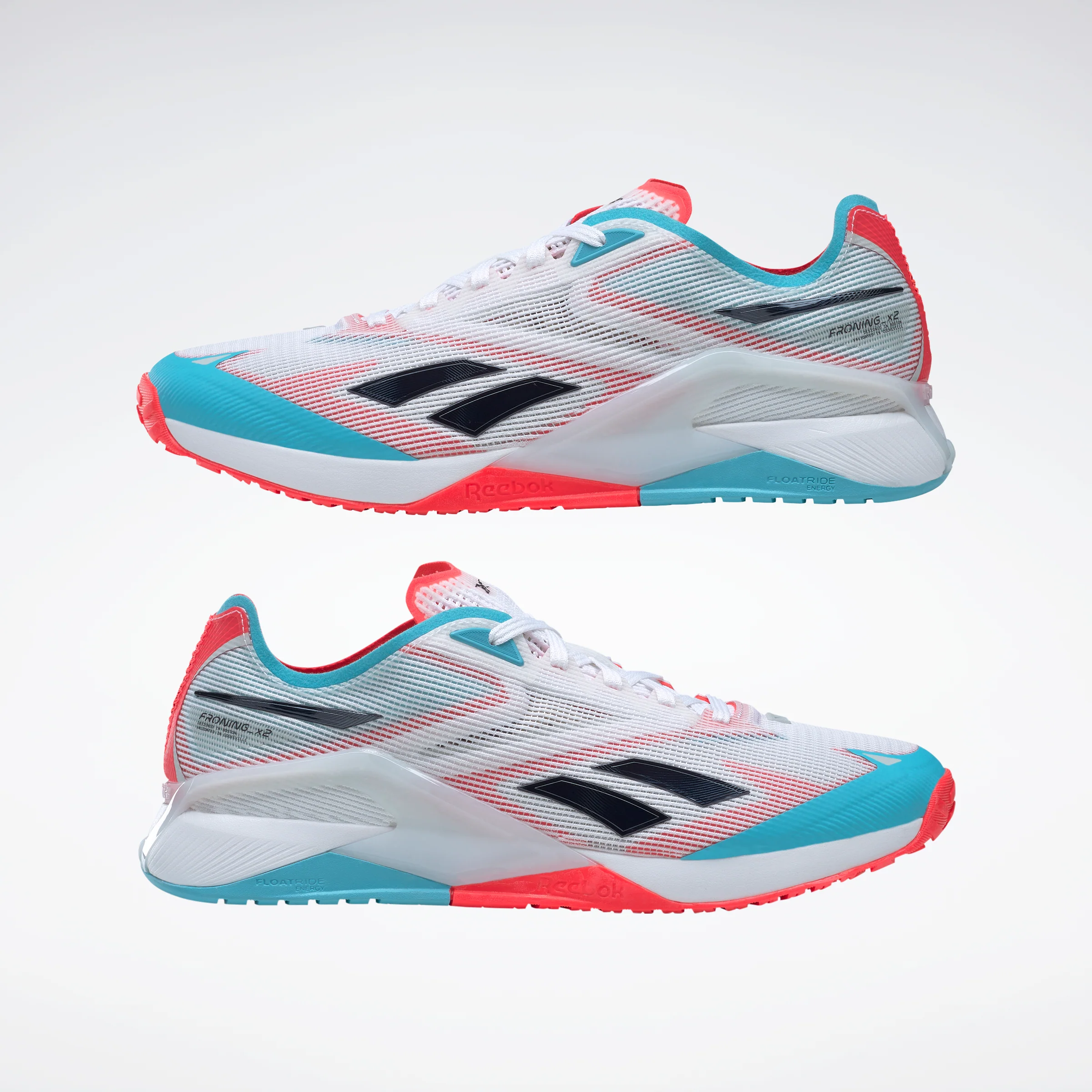 Reebok Footwear Men Nano X2 Froning Shoes Ftwwht/Neoblu/Neoche - Image 9