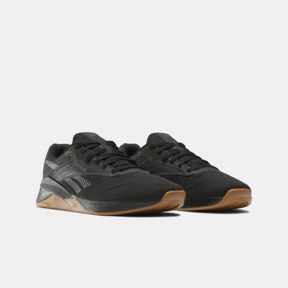 Reebok Footwear Men NANO X4 Training Shoes BLACK/PURGRY/RBKLE3 - Image 2
