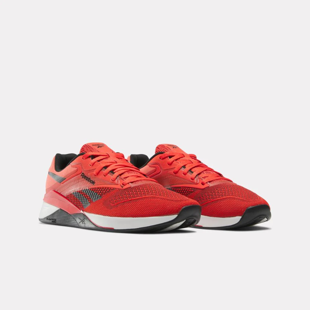 Reebok Footwear Men NANO X4 Training Shoes DYNRED/BLACK/PURGRY - Image 2
