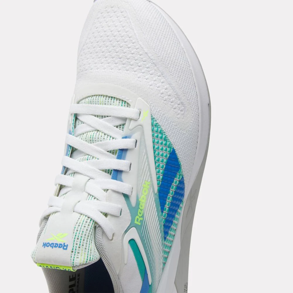 Reebok Footwear Men NANO X4 Training Shoes FOOTWEAR WHITEUNLEASHED GREEN - Image 6