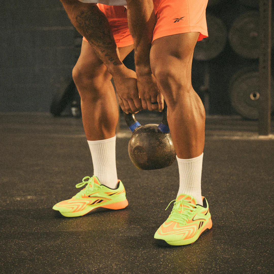 Reebok Footwear Men Nano X5 Edge Training Shoes DIGITAL LIME/BLACK - Image 3