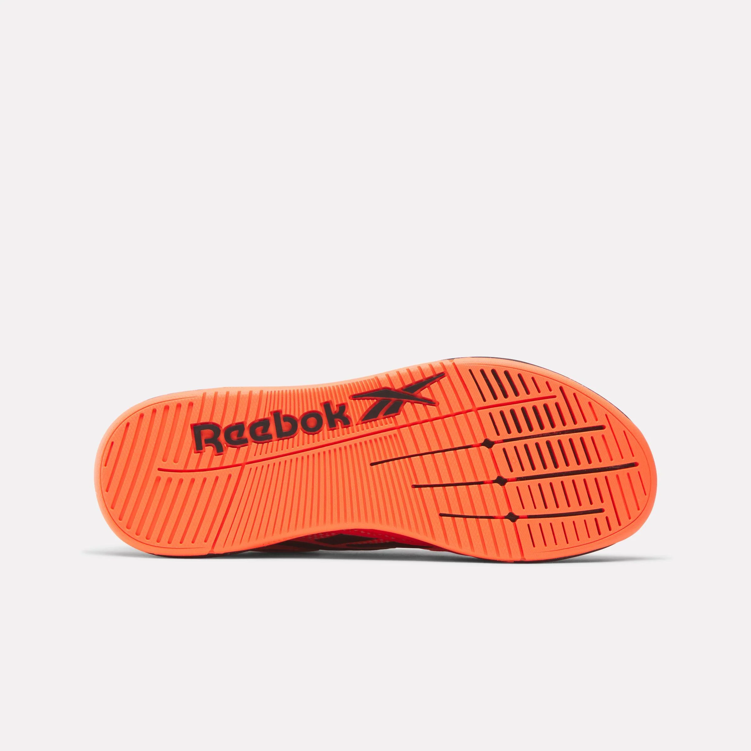 Reebok Footwear Men Nano X5 Edge Training Shoes FLASH ORANGE/FTWR WHITE/BLACK - Image 7