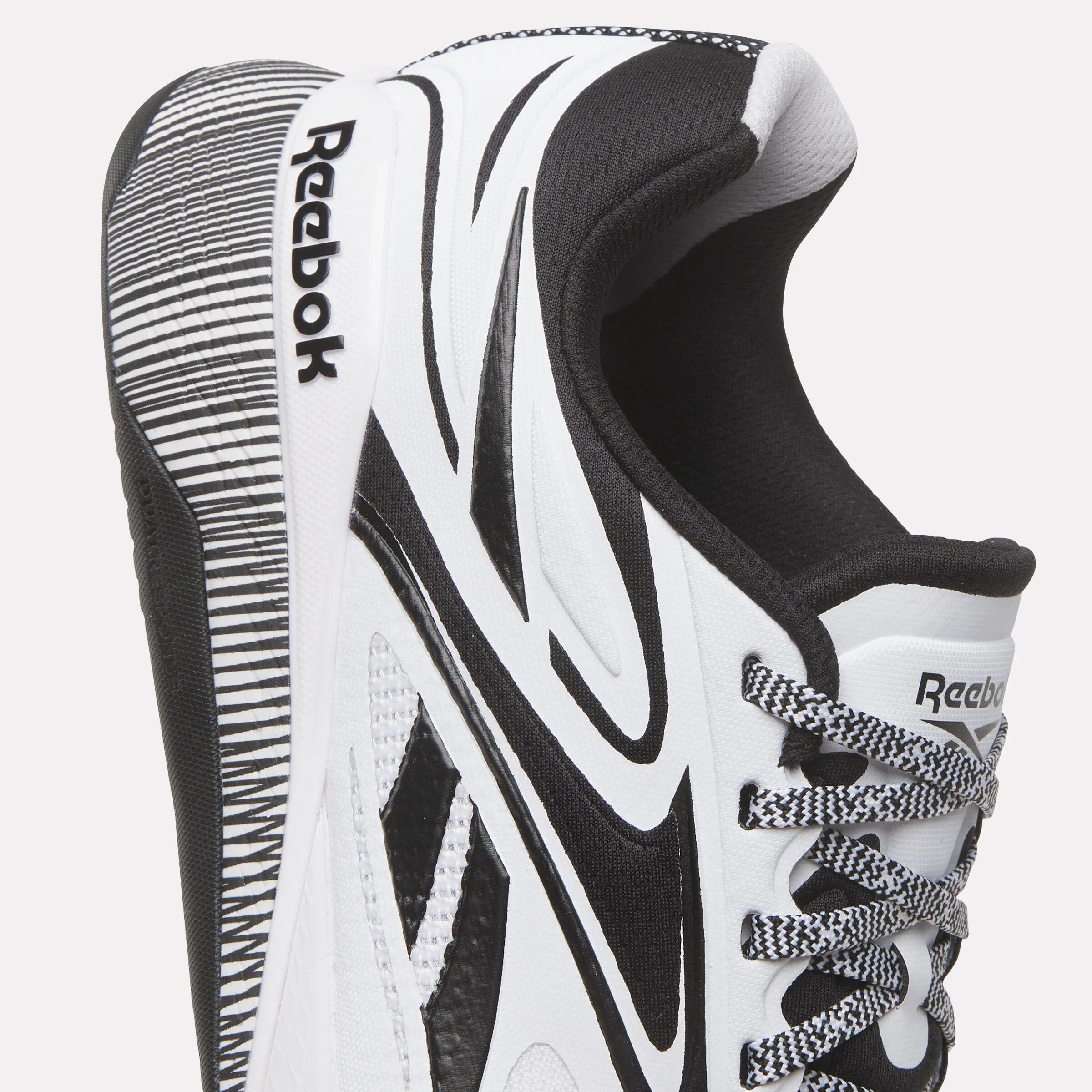 Reebok Footwear Men Nano X5 Edge Training Shoes FTWR WHITE/BLACK - Image 8