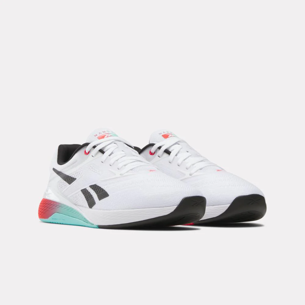 Reebok Footwear Men Nano X5 Training Shoes FTWR WHITE/BLACK/ENERGY RED - Image 2