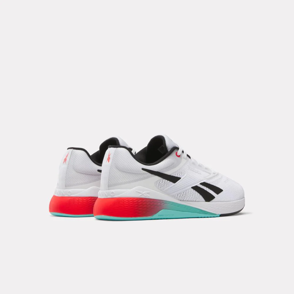 Reebok Footwear Men Nano X5 Training Shoes FTWR WHITE/BLACK/ENERGY RED - Image 4