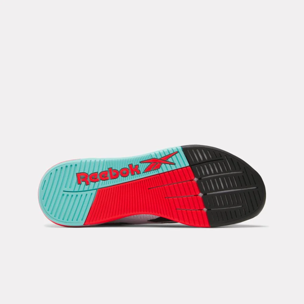 Reebok Footwear Men Nano X5 Training Shoes FTWR WHITE/BLACK/ENERGY RED - Image 5