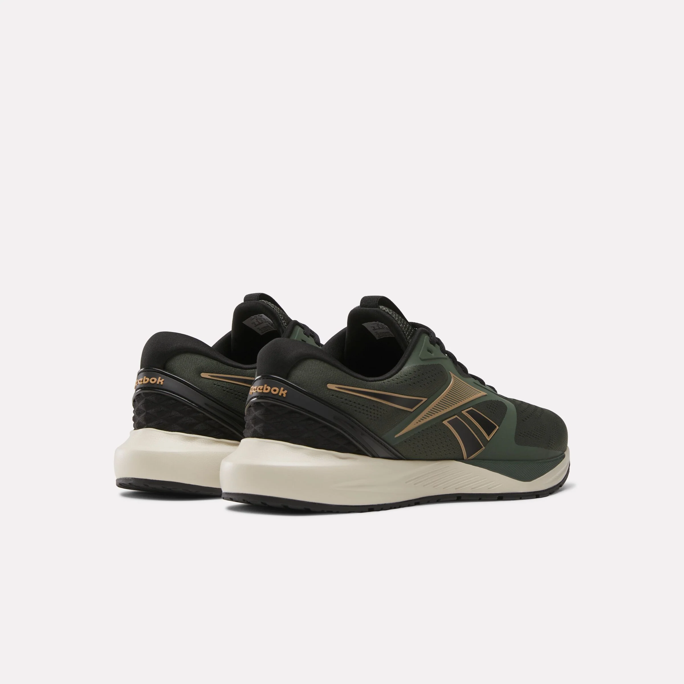 REEBOK FOOTWEAR MEN Nanoflex Trainer 2 Shoes GRIT GREEN/CAMEL/BLACK - Image 3