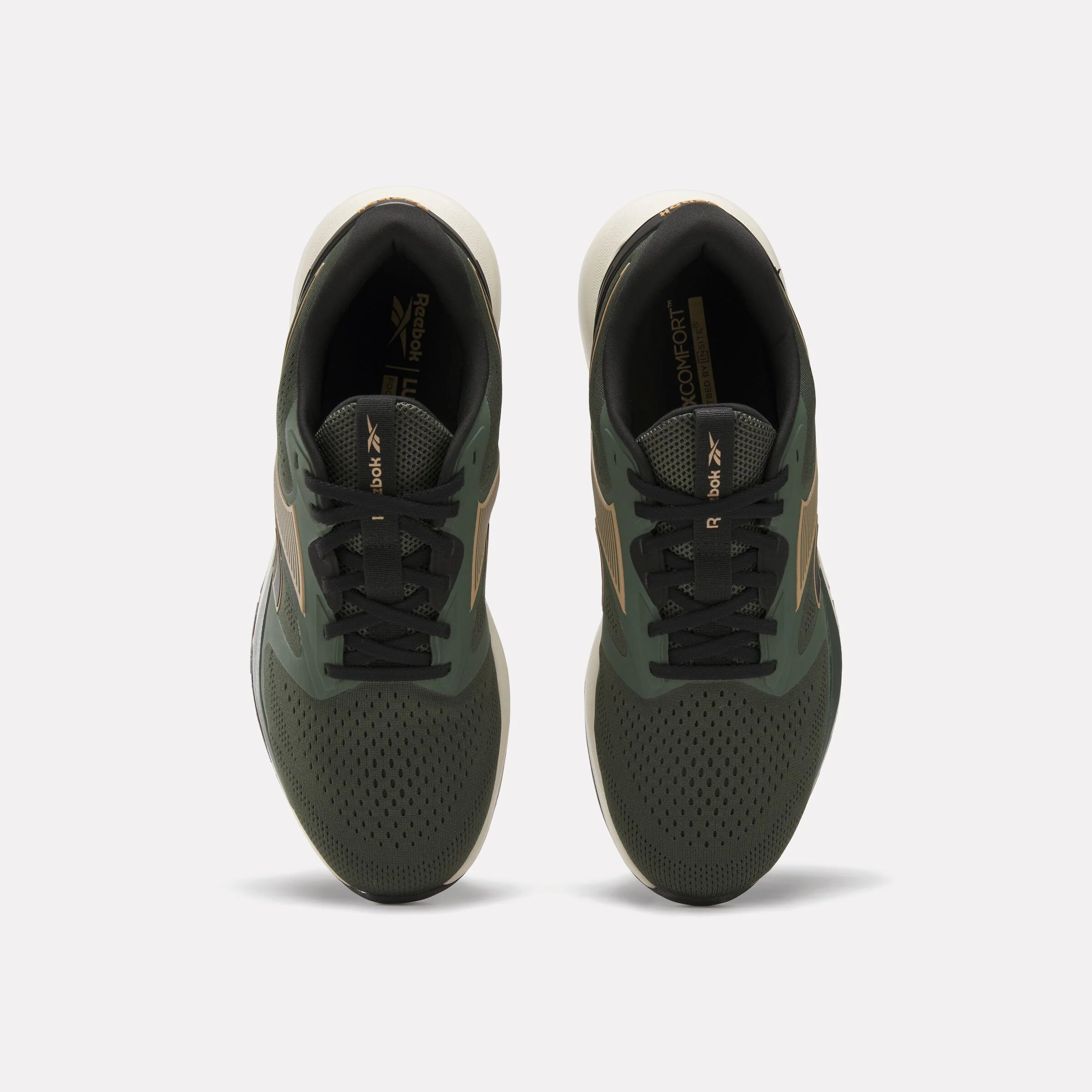 REEBOK FOOTWEAR MEN Nanoflex Trainer 2 Shoes GRIT GREEN/CAMEL/BLACK - Image 5