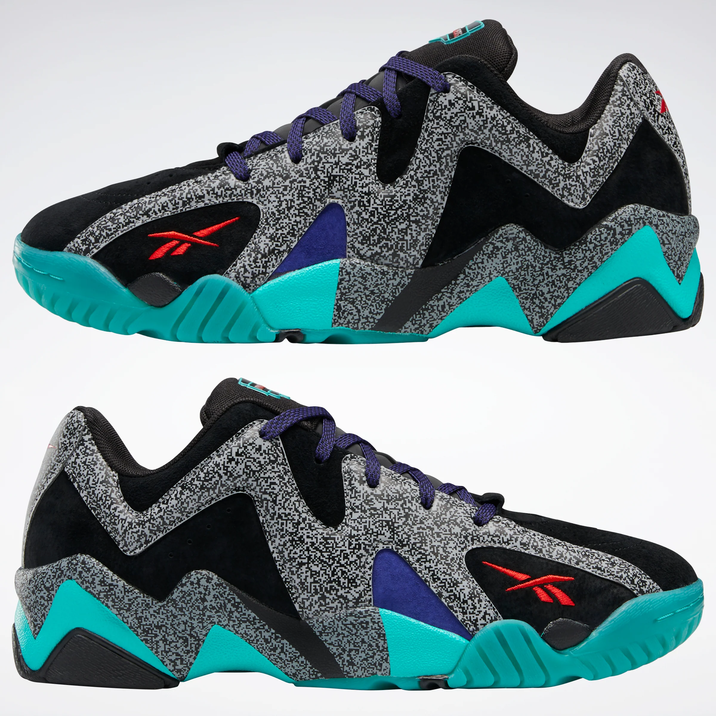 Reebok Footwear Men Nice Kicks Kamikaze Ii Low Shoes Black/Vecred/Pugry3 - Image 10