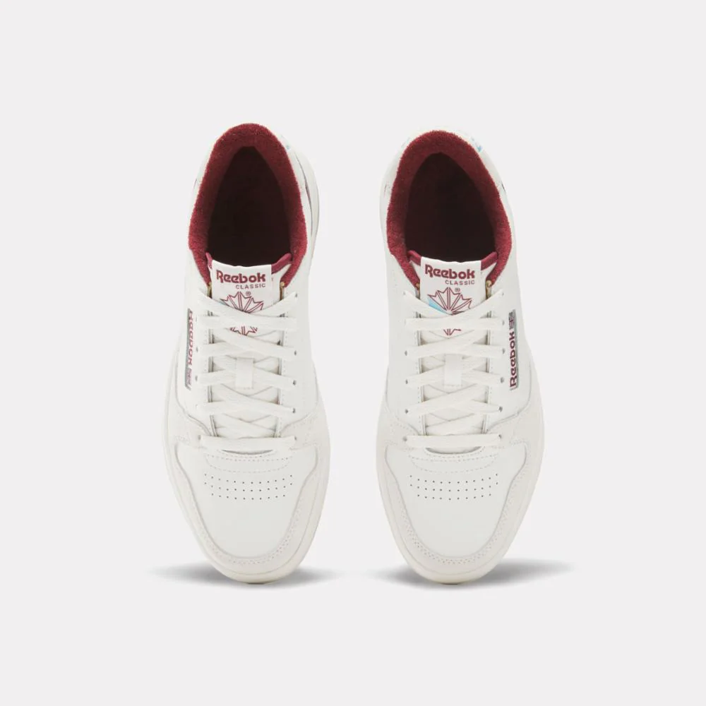 Reebok Footwear Men Phase Court Shoes CHALK/VINTAGECHALK/RICHMAROON - Image 5