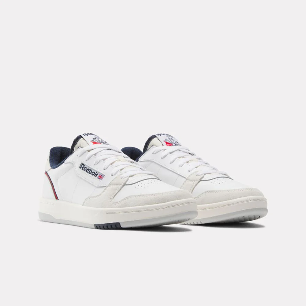 Reebok Footwear Men Phase Court Shoes FTWWHT/CHALK/VECNAV - Image 2