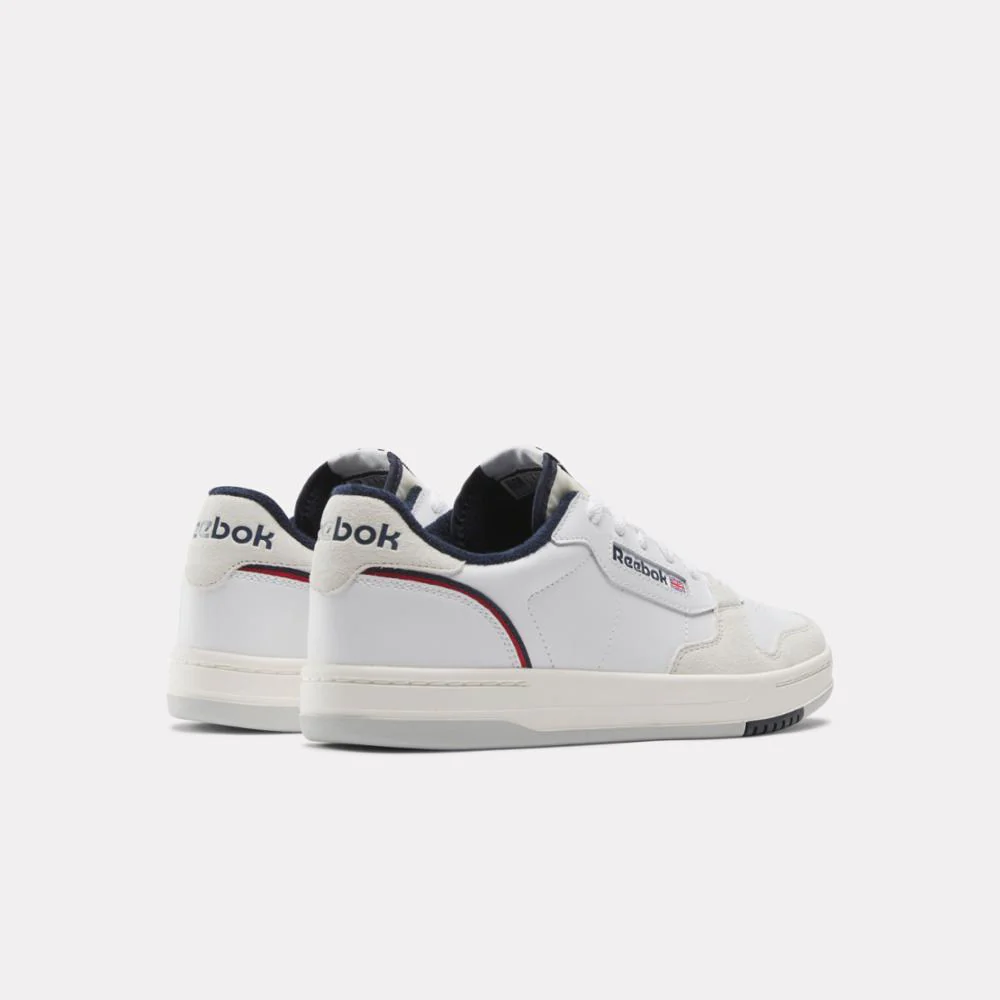 Reebok Footwear Men Phase Court Shoes FTWWHT/CHALK/VECNAV - Image 3