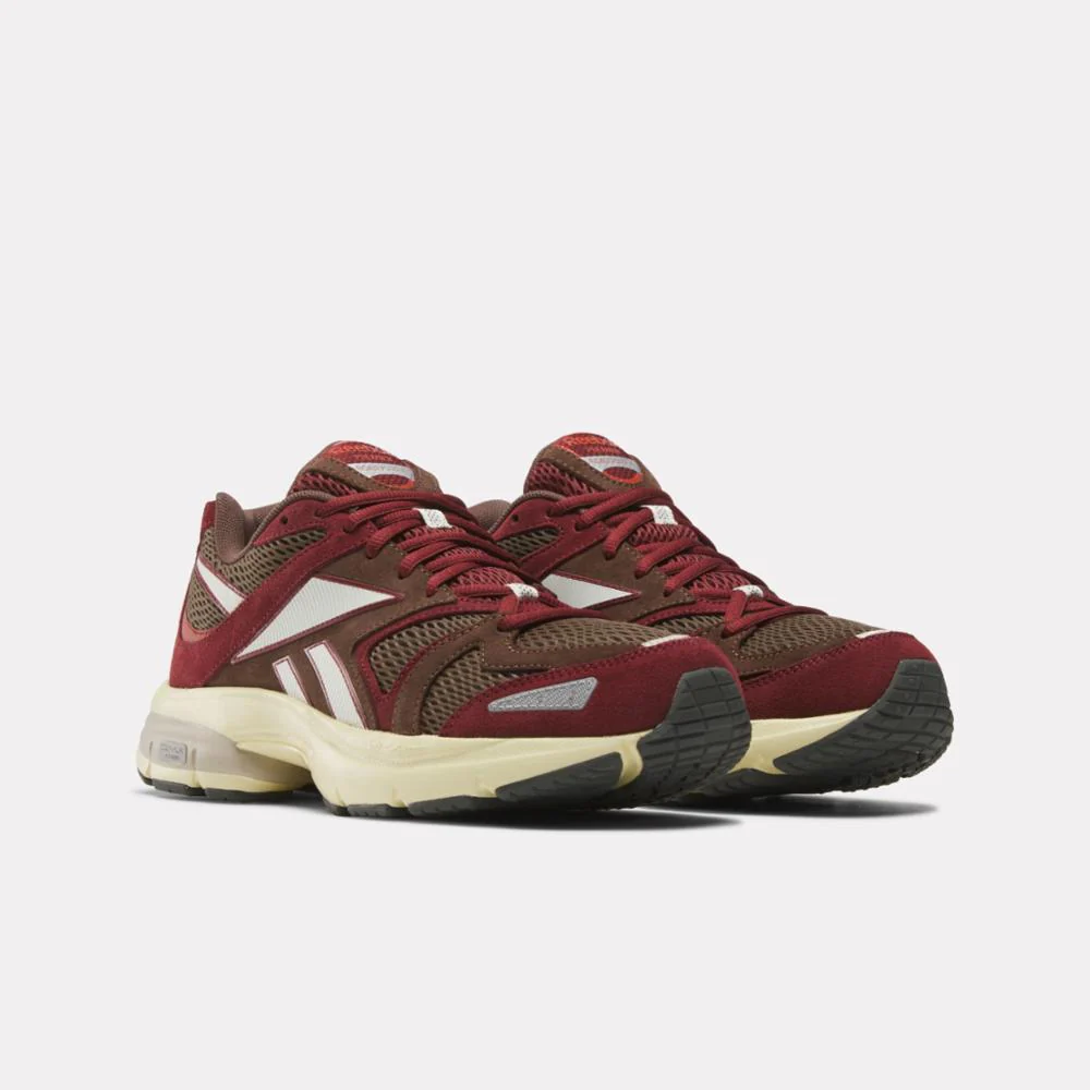 Reebok Footwear Men Premier Road Plus VI Shoes MAHOGANY/RICH MAROON/CHALK - Image 2