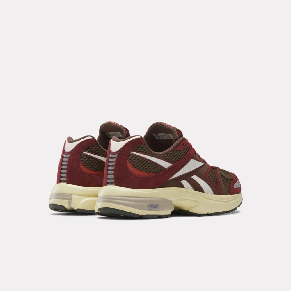Reebok Footwear Men Premier Road Plus VI Shoes MAHOGANY/RICH MAROON/CHALK - Image 3