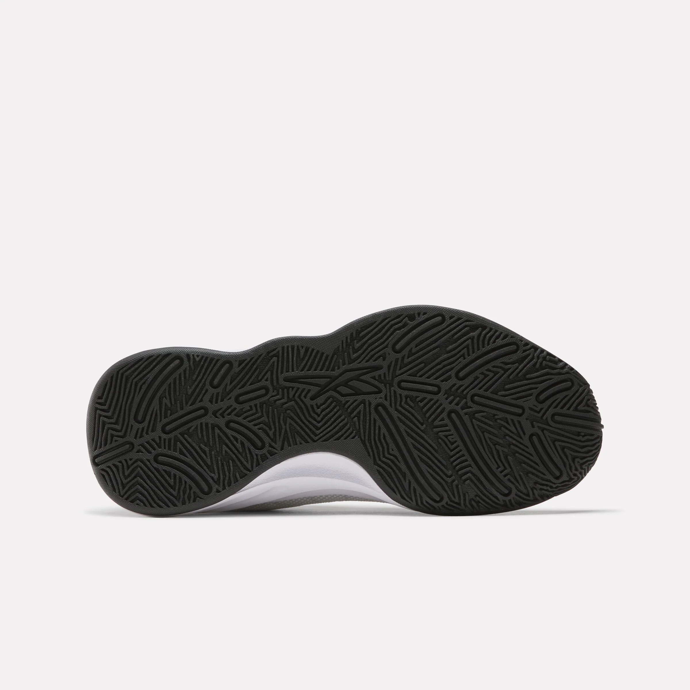 Reebok Footwear Men Press Retro Basketball Shoes WHITE/CORE BLACK/BARELY GREY - Image 4
