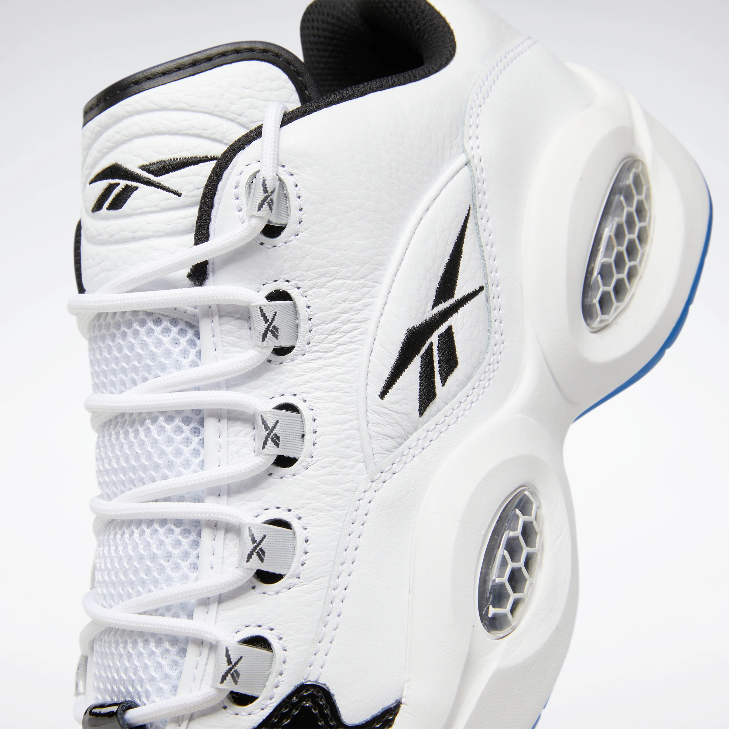 Reebok Footwear Men Question Low Shoes Ftwwht/Cblack/Ftwwht - Image 8