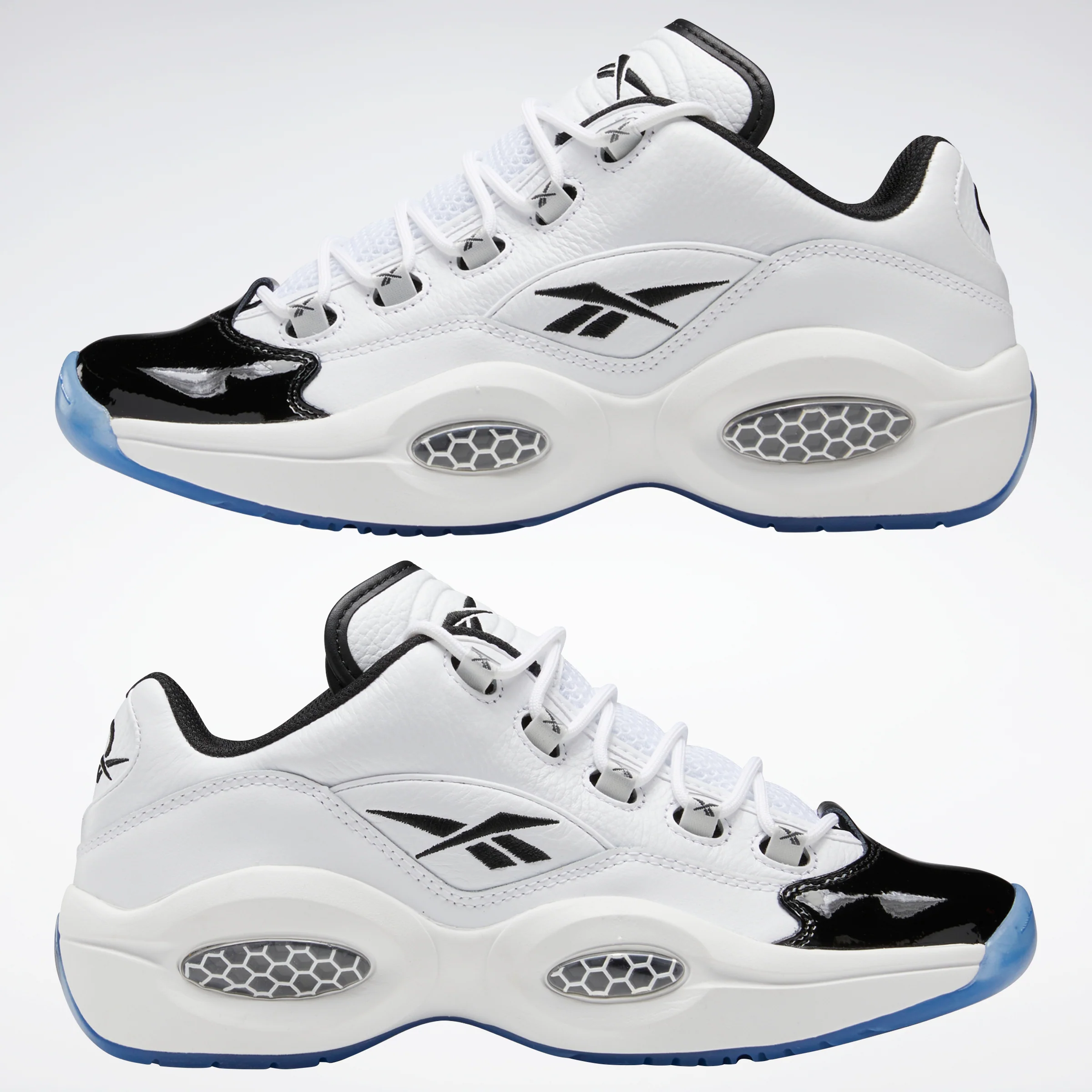 Reebok Footwear Men Question Low Shoes Ftwwht/Cblack/Ftwwht - Image 9