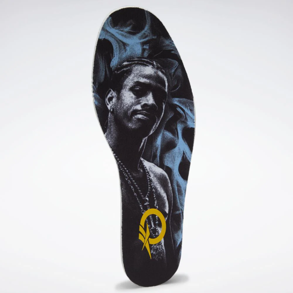 Reebok Footwear Men QUESTION MID FTWWHT/FLUBLU/TOXYEL - Image 7