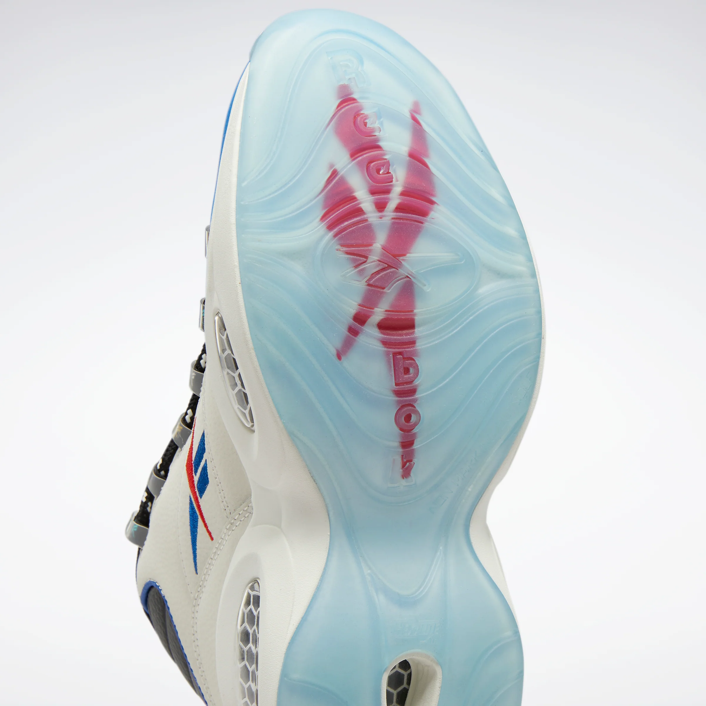Reebok Footwear Men Question Mid Shoes Chalk/Cblack/Vecblu - Image 8