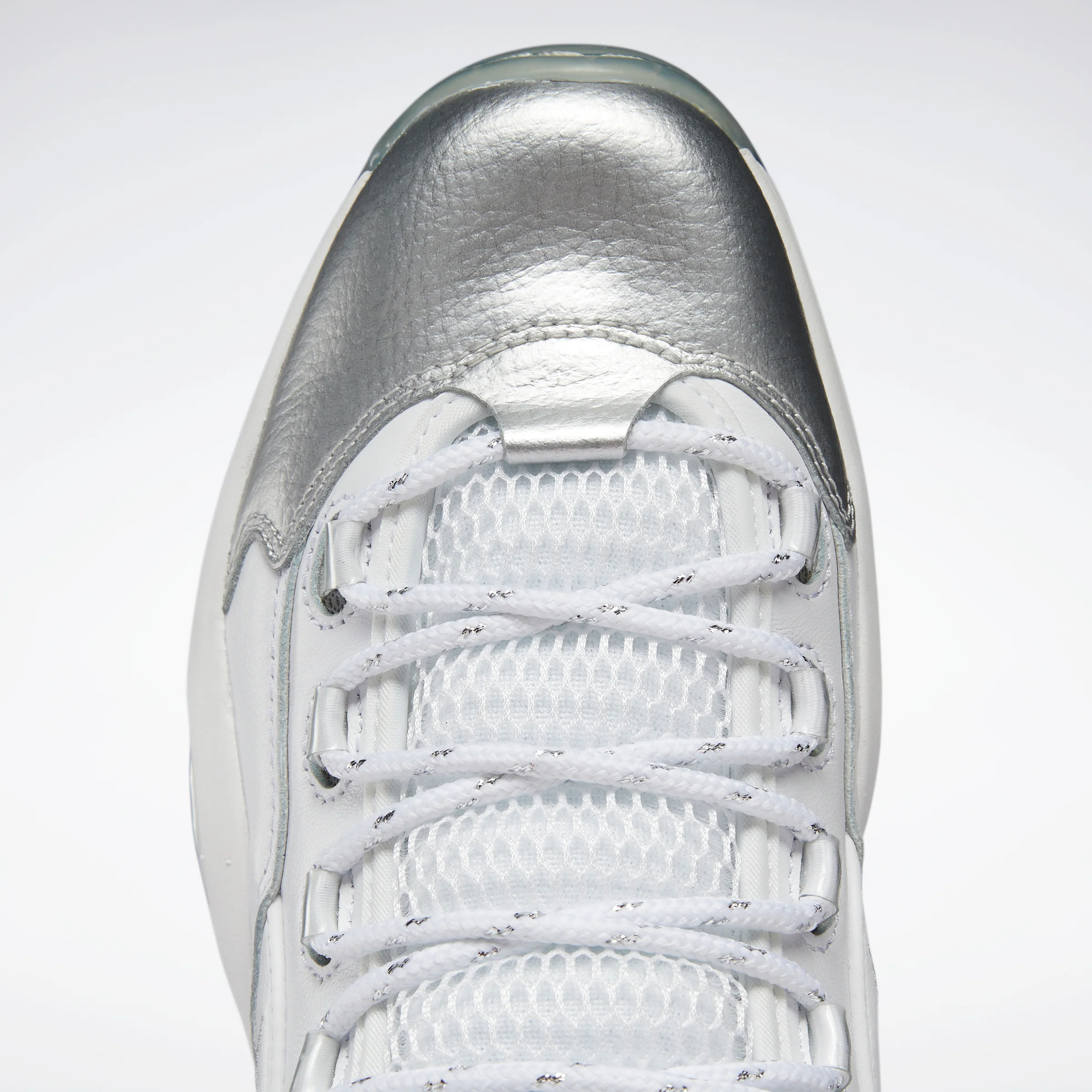 Reebok Footwear Men Question Mid Shoes Ftwwht/Ftwwht/Silvmt - Image 8