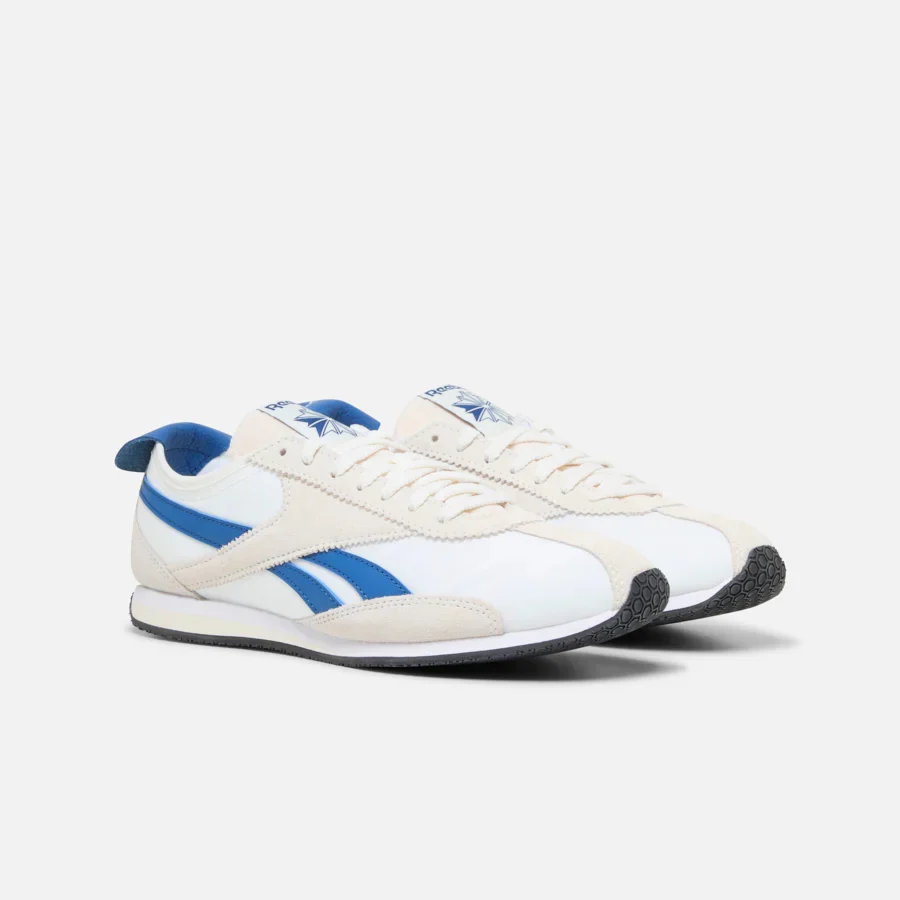 Reebok Footwear Men R400 Shoes CHALK/CHALK/TWILIGHT BLUE - Image 2