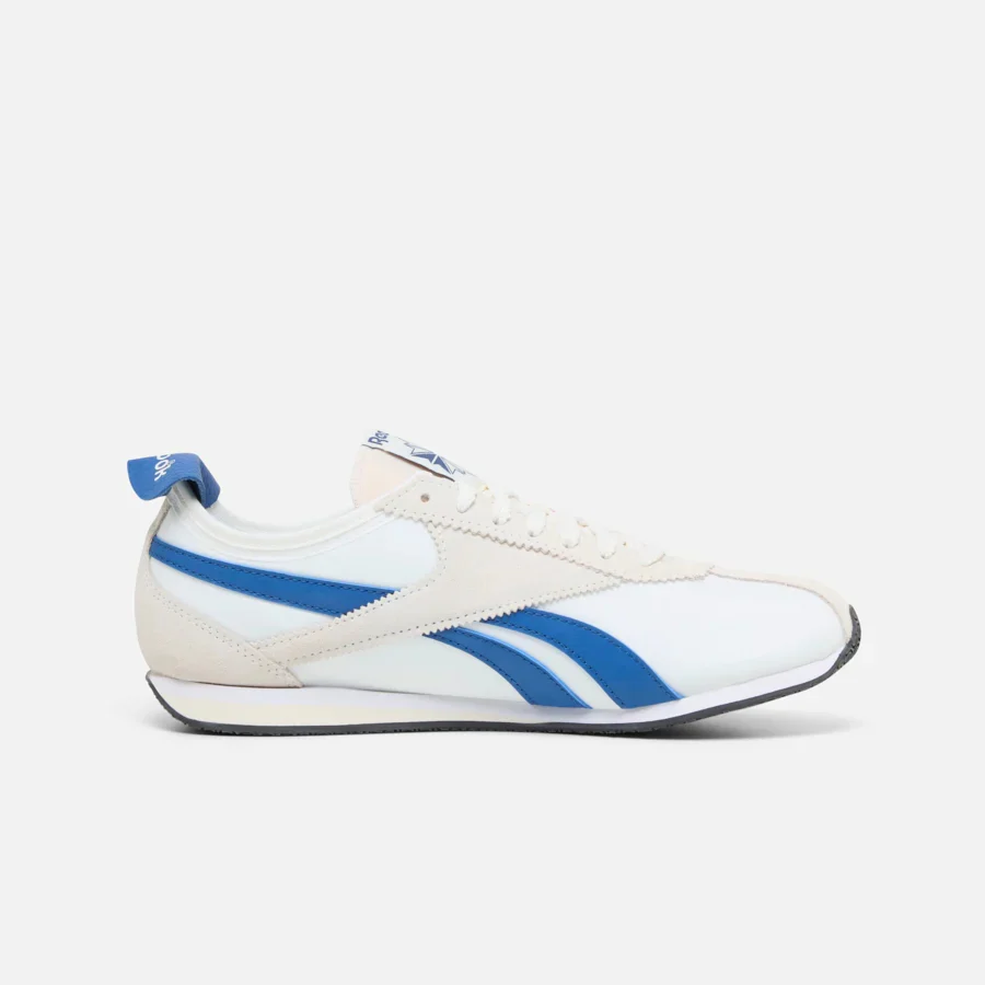 Reebok Footwear Men R400 Shoes CHALK/CHALK/TWILIGHT BLUE - Image 3
