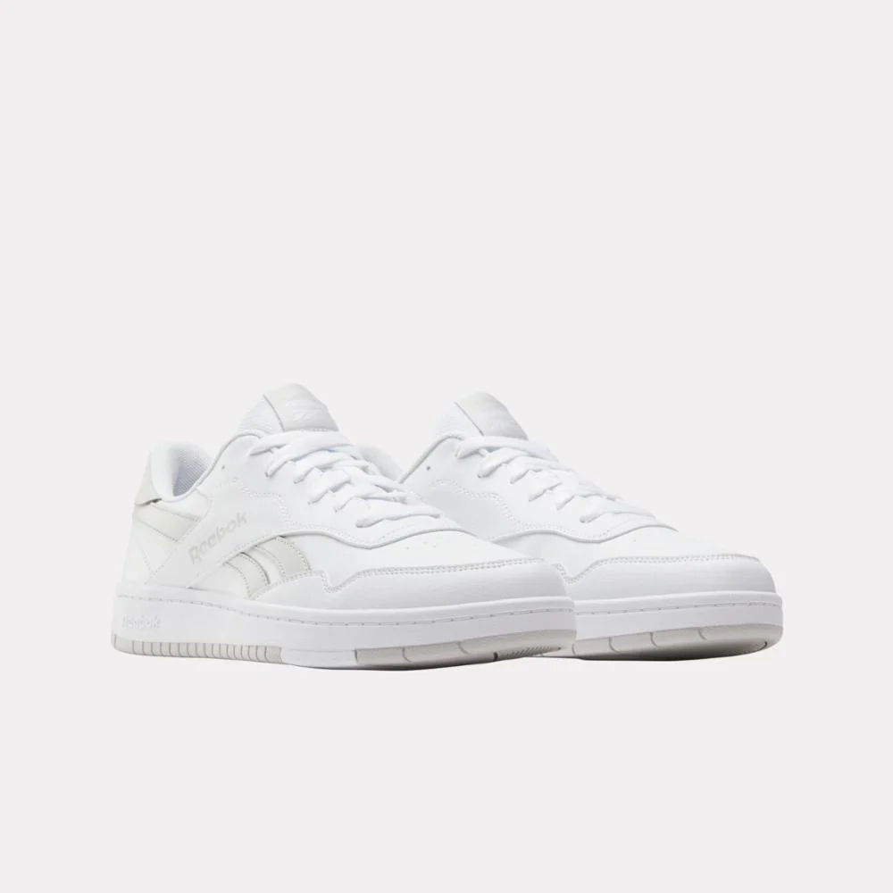 Reebok Footwear Men BB 1000 Shoes WHITE/WHITE/MIST GREY - Image 2