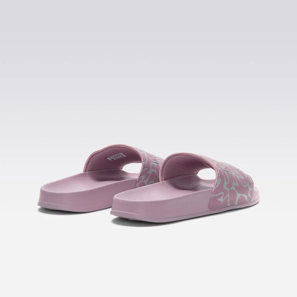 Reebok Footwear Men REEBOK CLASSIC SLIDE INFUSED LILAC/INFUSED LILAC/PU - Image 4