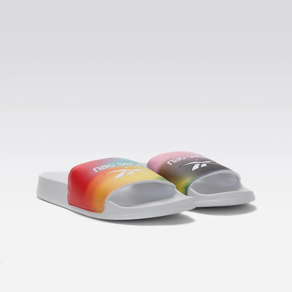 Reebok Footwear Men Reebok Classic Slides FTWR WHT/FTWR WHT/CORE BLK - Image 3