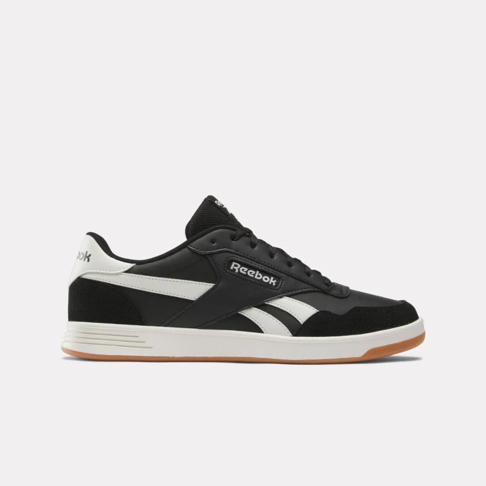 Reebok Footwear Men Reebok Court Advance Shoes CBLACK/CHALK/CBLACK