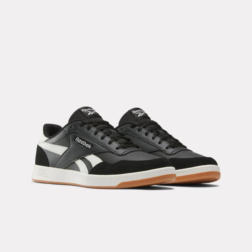 Reebok Footwear Men Reebok Court Advance Shoes CBLACK/CHALK/CBLACK - Image 2