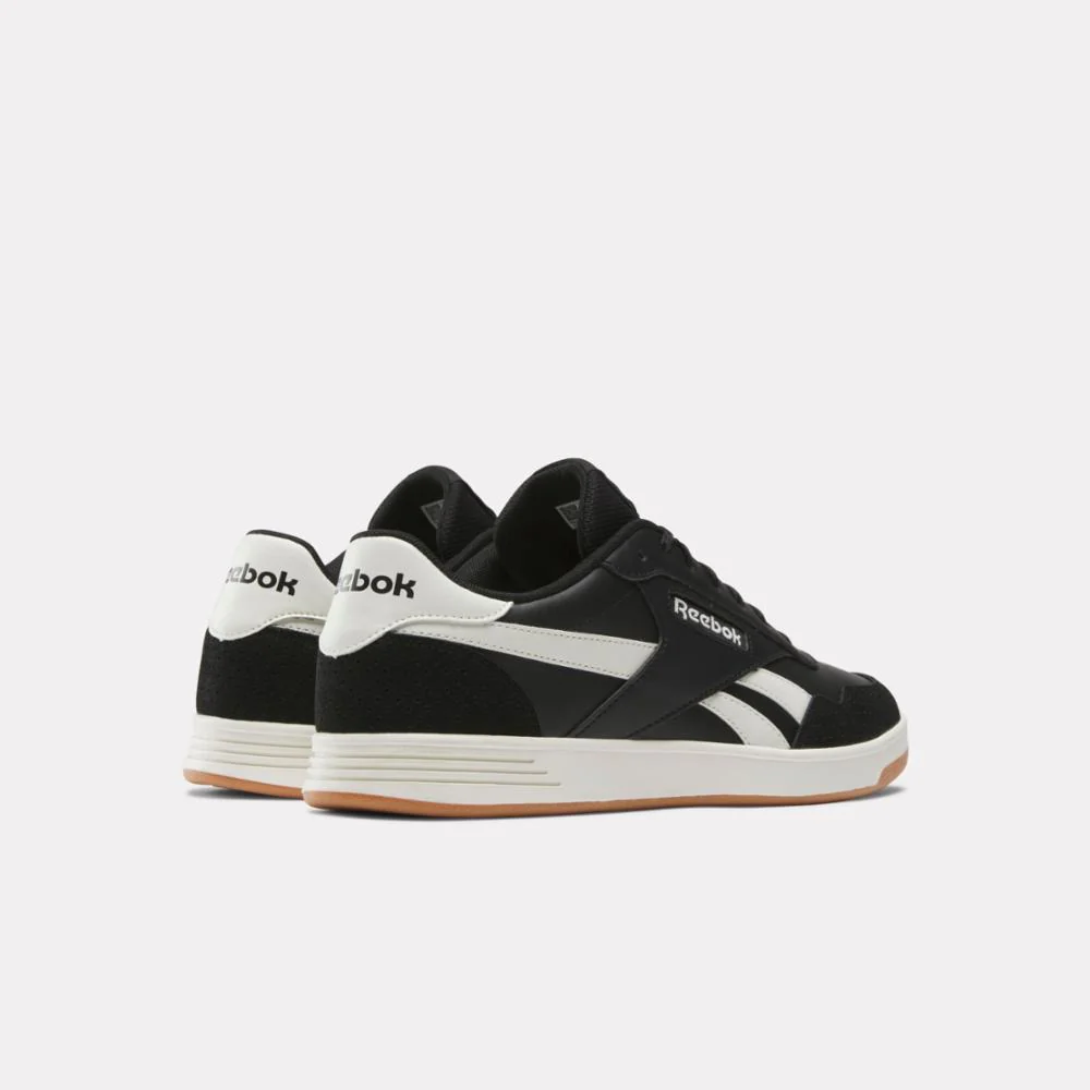 Reebok Footwear Men Reebok Court Advance Shoes CBLACK/CHALK/CBLACK - Image 3