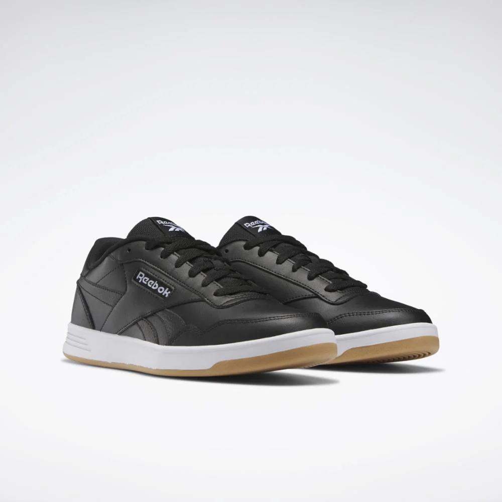 Reebok Footwear Men Reebok Court Advance Shoes CORE BLK/FTWR WHT/REEBOK RUB G - Image 3