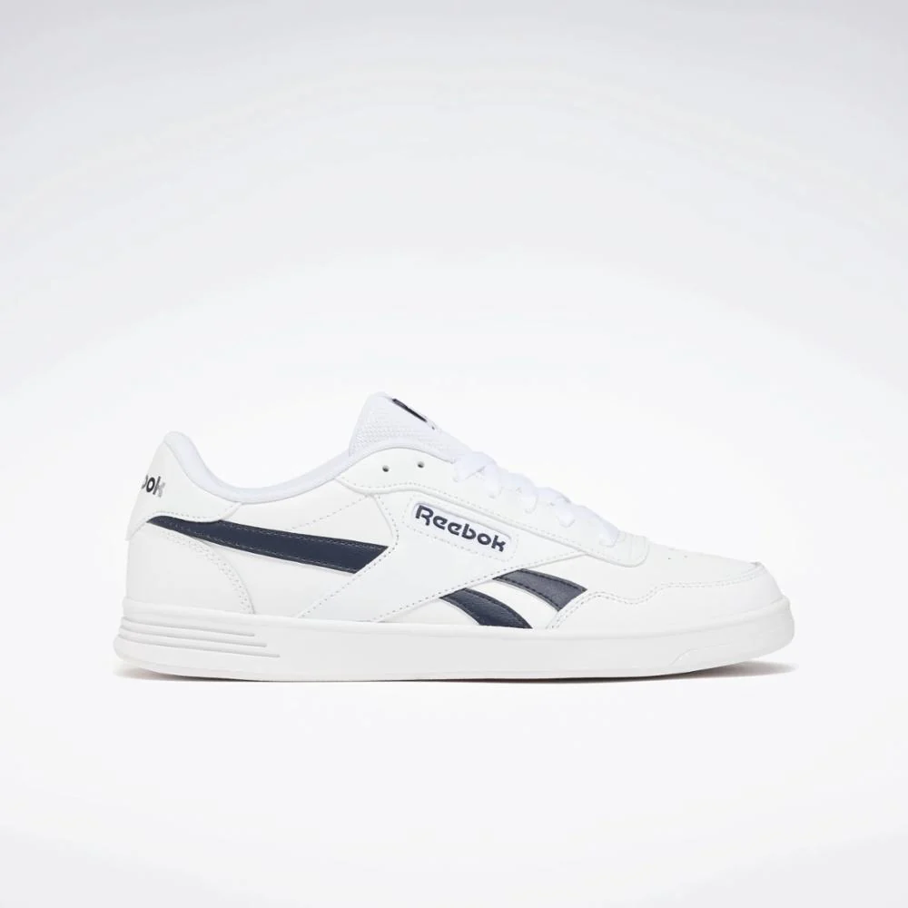 Reebok Footwear Men Reebok Court Advance Shoes FTWWHT/FTWWHT/VECNAV