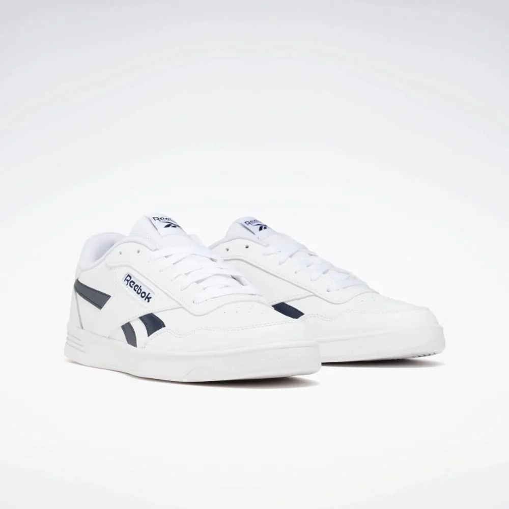Reebok Footwear Men Reebok Court Advance Shoes FTWWHT/FTWWHT/VECNAV - Image 2